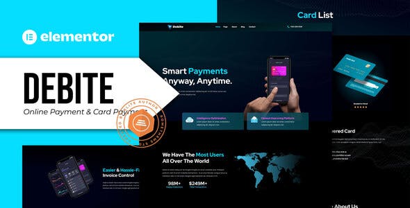 debite card payment online payment elementor template kit.jpg