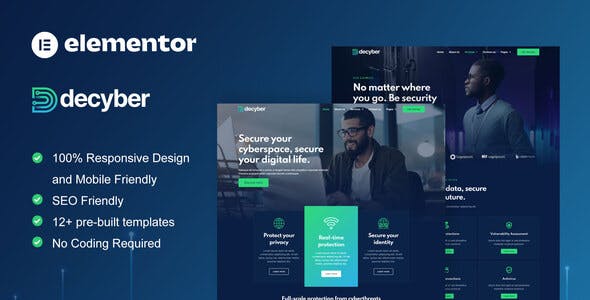 decyber cyber security services elementor template kit.jpg