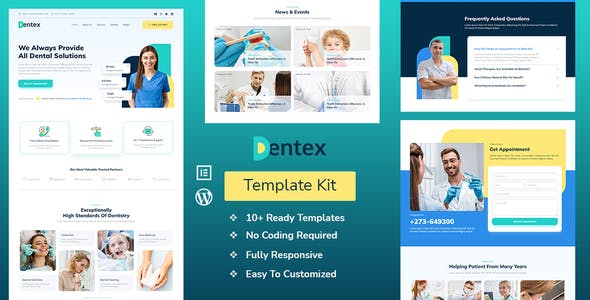 dentex dentist dental care elementor template kit.jpg