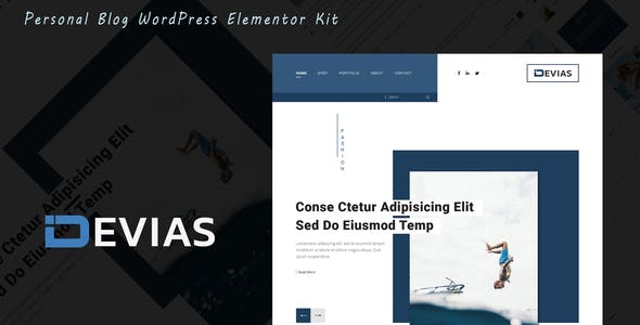 devias blog magazine elementor pro template kit.jpg