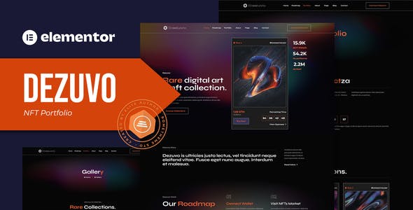 dezuvo nft portfolio elementor template kit.jpg