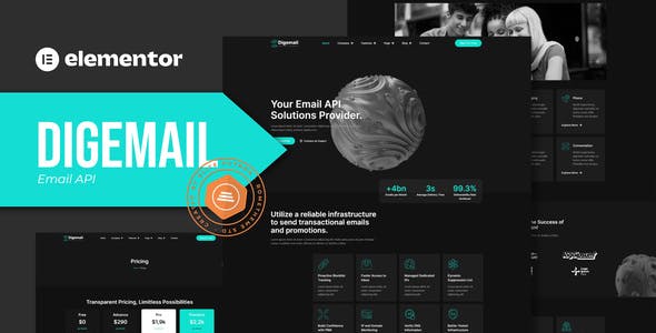 digemail api solutions services elementor pro template kit.jpg