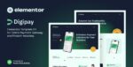 digipay – online payment gateway fintech elementor template kit.jpg