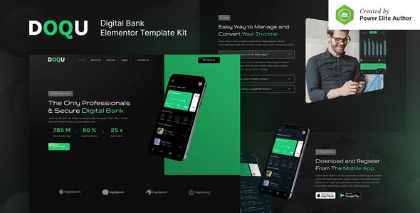 doqu – dark digital bank e wallet elementor template kit.jpg
