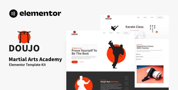 doujo martial arts academy elementor template kit.jpg