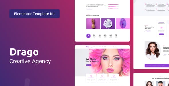 drago creative digital agency elementor template kit.jpg
