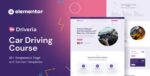 driveria car driving course elementor template kit.jpg