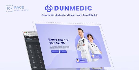 dunmedic medical healthcare elementor template kit.jpg