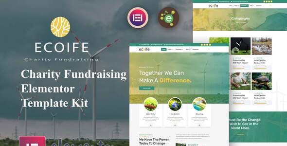 ecoife charity fundraising elementor template kit.jpg