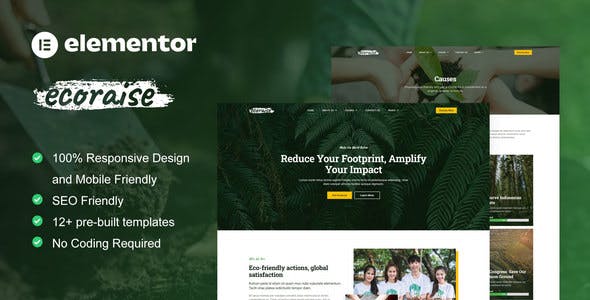ecoraise environmental charity nonprofit elementor template kit.jpg