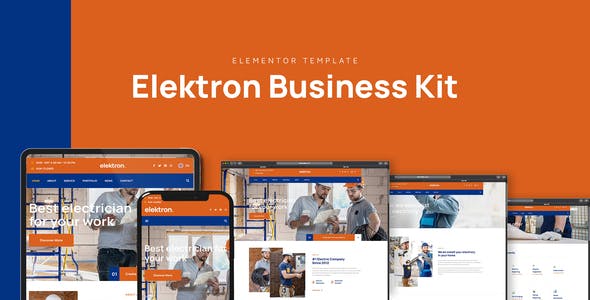 elektron electric company business elementor template kit.jpg