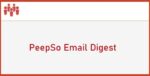 peepso core: email digest