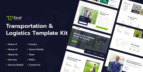 escal transportation logistics elementor template kit.jpg