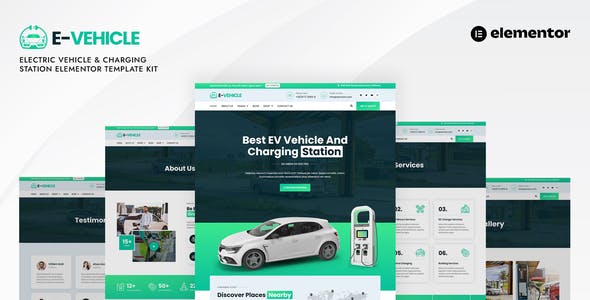 evehicle electric vehicle charging station elementor template kit.jpg