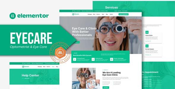 eyecare optometrist eye care elementor template kit.jpg
