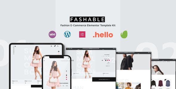 fashable stylist ecommerce elementor template kit.jpg