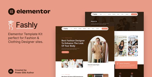 fashly – fashion clothing designer elementor template kit.jpg