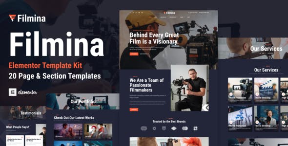 filmina filmmakers videographer elementor template kit.jpg