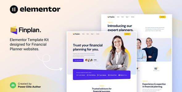 finplan – financial planner advisor elementor template kit.jpg