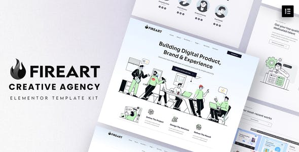 fireart creative agency elementor template kit.jpg