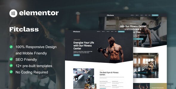 fitclass fitness gym services elementor template kit.jpg