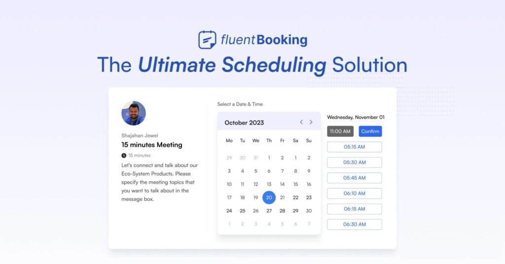 fluent booking pro