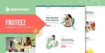 fruteez healthy food drinks brand elementor template kit 3.jpg