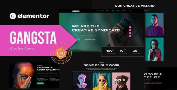 gangsta creative agency portfolio elementor template kit.jpg