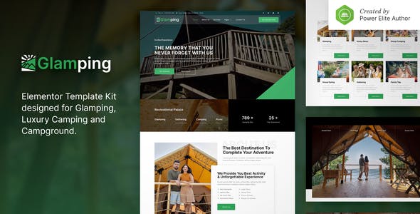 glamping – luxury camping campground elementor template kit.jpg