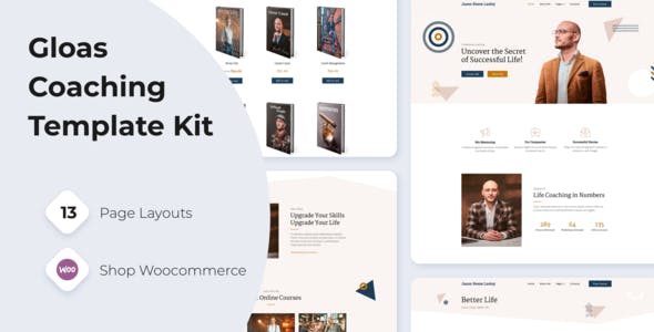gloas — life coach online courses elementor template kit.jpg