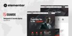 guarde bodyguards security agency elementor template kit.jpg