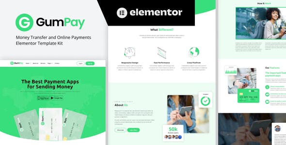 gumpay money transfer online payments elementor template kit.jpg