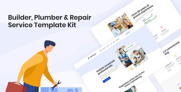 handyman builder plumber repair service elementor template kit 4.jpg