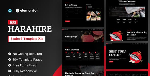 harahire seafood elementor pro template kit.jpg
