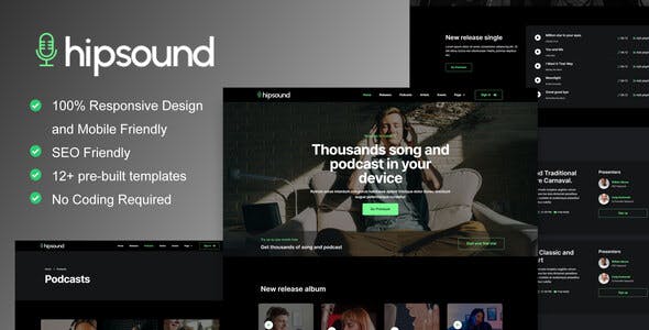 hipsound music streaming podcast elementor template kit.jpg