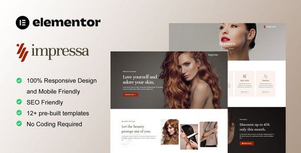 impressa personal stylist makeup service elementor template kit.jpg