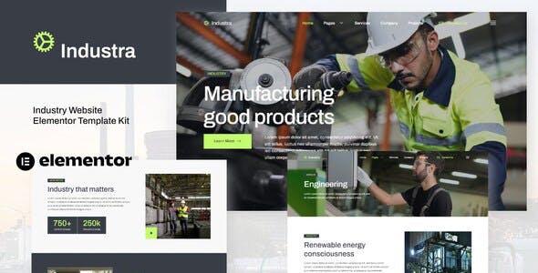 industra industry manufacturing elementor template kit.jpg