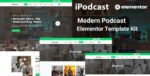 ipodcast modern podcast elementor template kit.jpg