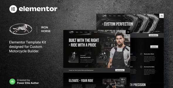 iron horse – custom motorcycle builder elementor template kit.jpg