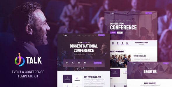 italk – event conference elementor template kit.jpg