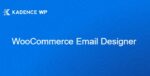 kadence woocommerce email designer