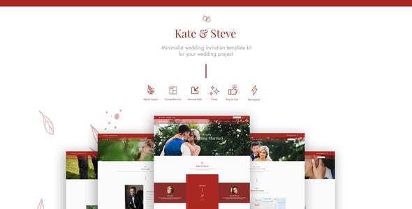 kate steve wedding invitation elementor pro template kit.jpg