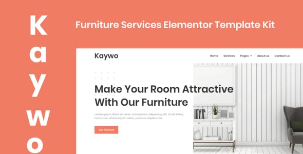kaywo furniture services elementor template kit.jpg