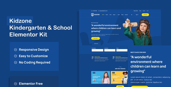 kidzone kindergarten school elementor template kit.jpg