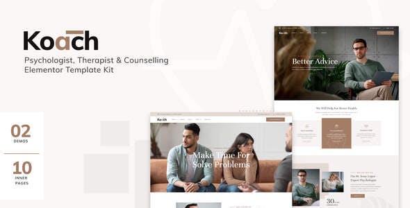 koach life coach counseling elementor template kit.jpg