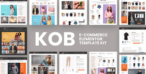 kob e commerce elementor pro template kit.jpg