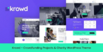 krowd – crowdfunding & charity wordpress theme
