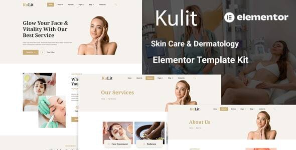 kulit skin care dermatology elementor template kit.jpg