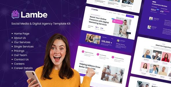 lambe digital marketing agency elementor template kits.jpg