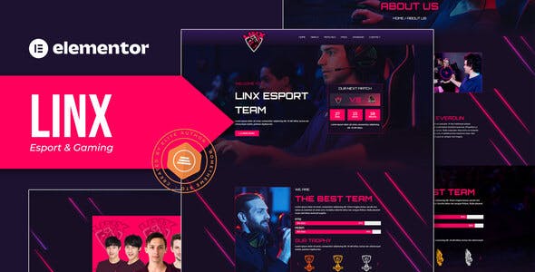 linx esport gaming elementor template kit 3.jpg